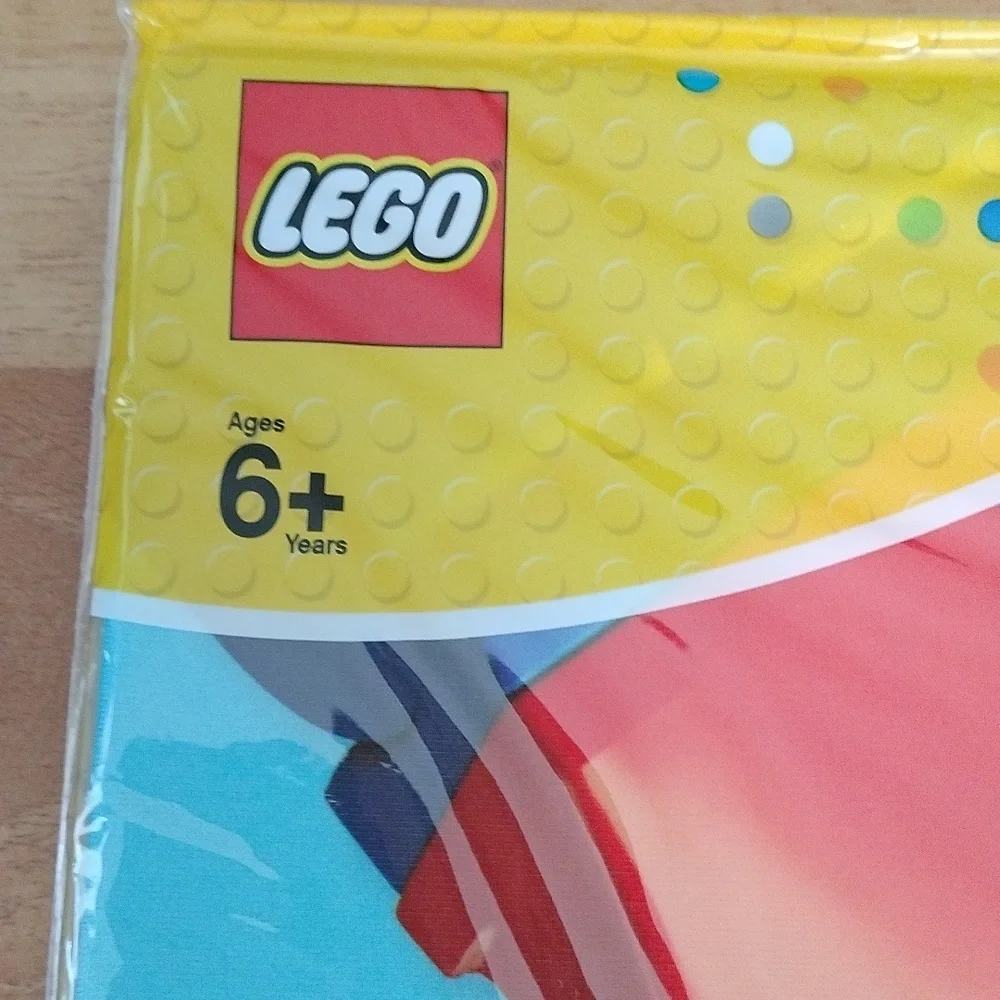 Lego + Make it Blocks Desk Mini Storage Boxes and Book Covers, 6 pc Set